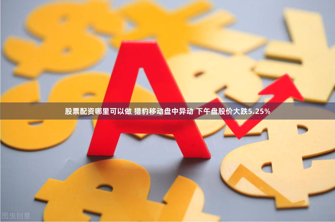 股票配资哪里可以做 猎豹移动盘中异动 下午盘股价大跌5.25%